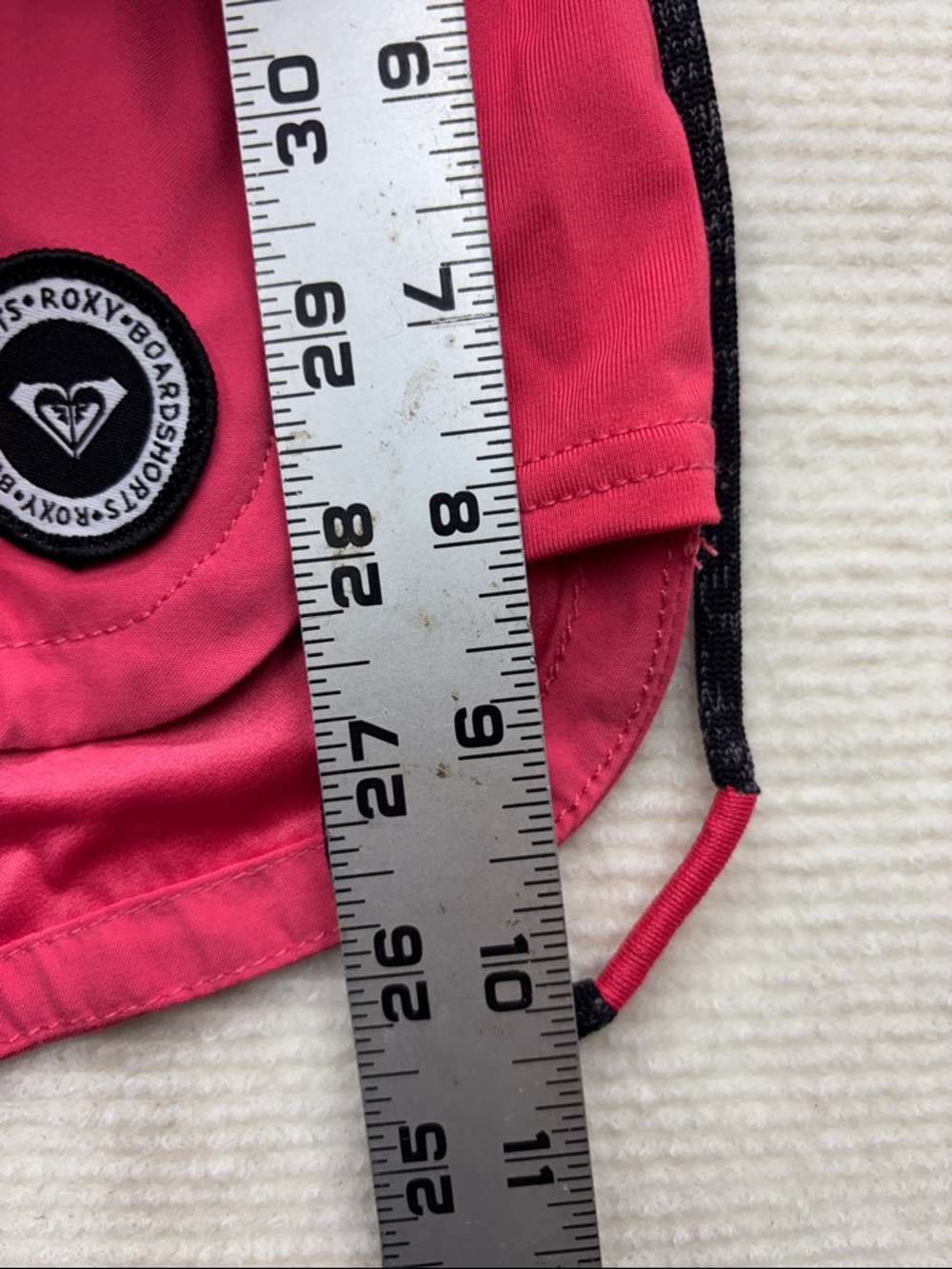 Roxy | 3 Coral-Pink Athletic Swim Shorts - Picture 3 of 5